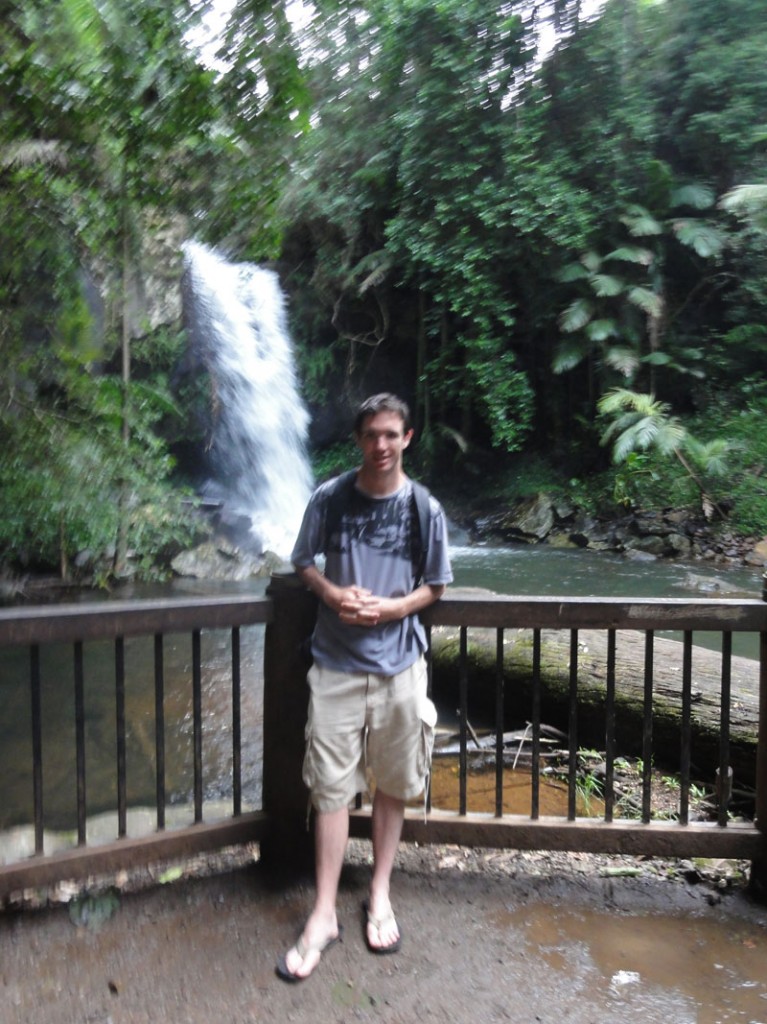 Me in front of Curtis Falls
