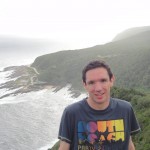 Me at the view point overlooking the mouth of Storms River