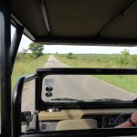 Dean driving us through Kruger