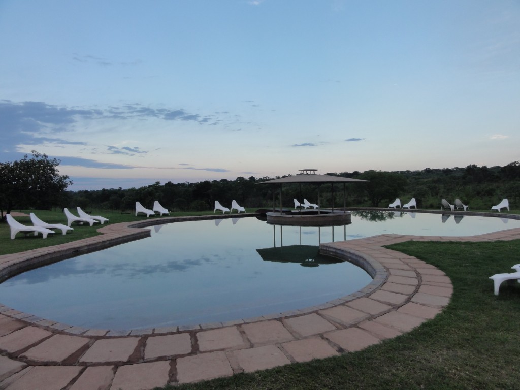 Swimming pool in Nkambeni camp