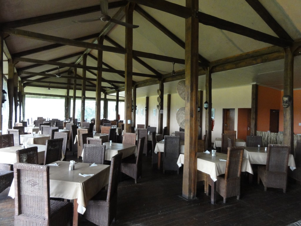 Dining area at Nkambeni camp