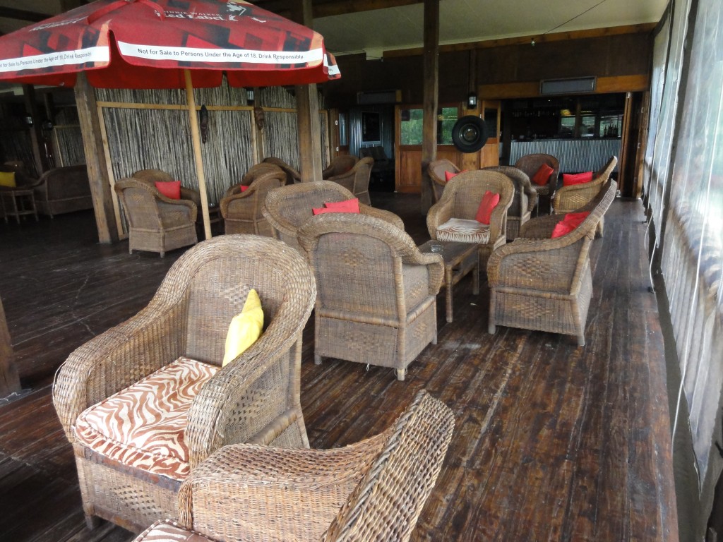 Bar area at Nkambeni camp