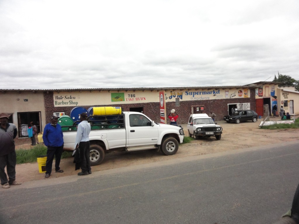 Shops just outside Kruger