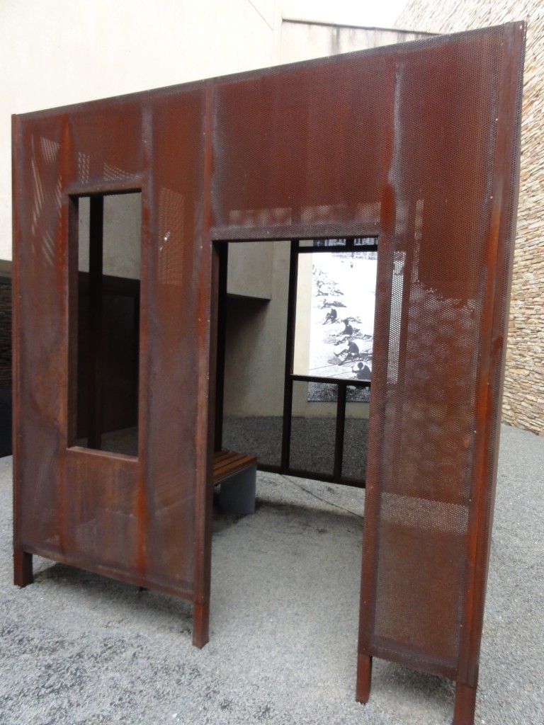 Representation of Nelson Mandela's cell on Robben Island