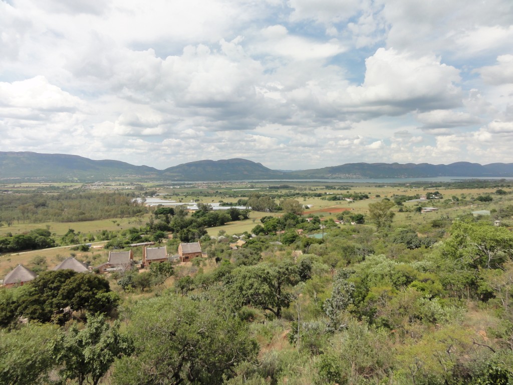 View over Hartbeespoort from our lodge