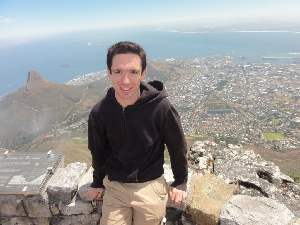 Me overlooking Cape Town