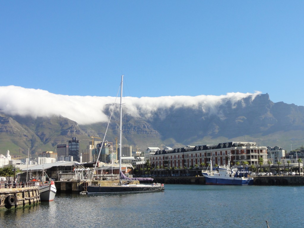 View of the mountain from the V&A Waterfront
