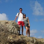 Me and Kat on Currumbin Rock