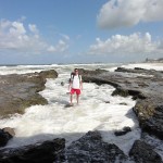 Me on Currumbin rocks