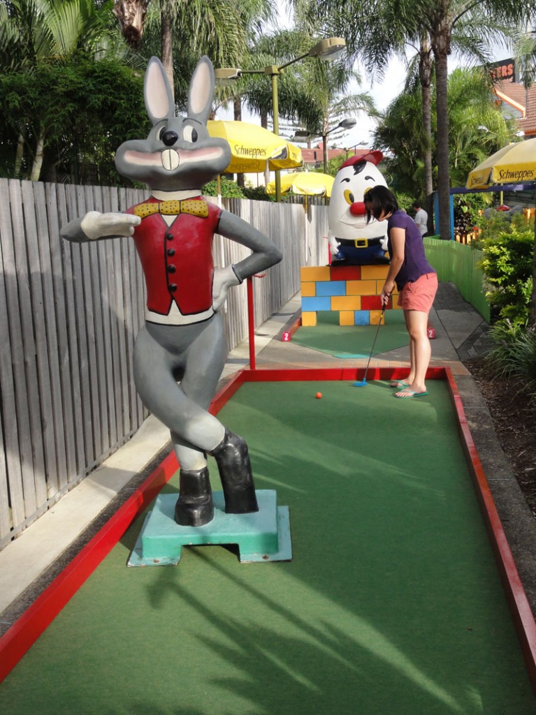 Kat at Putt Putt