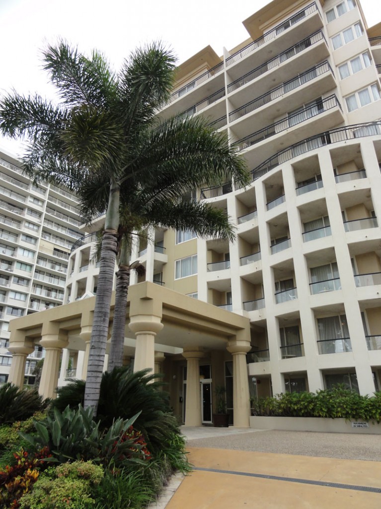Our accomodation on the Gold Coast