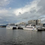 Leaving the marina