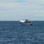 Another boat (Scuba Pro I) on the reef