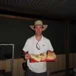 Freshly baked bread