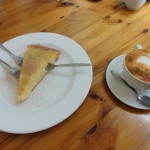 Milk tart and Rooibos Cappuccino