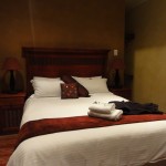My bedroom at the Gumtree guest house
