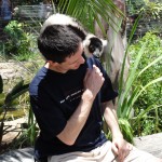 Me and a lemur