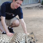 Me and a cheetah