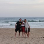 Me, Shammy and Hannah on Wilderness beach