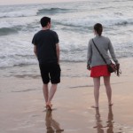 Me and Shammy on Wilderness beach