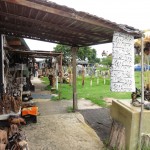 Market stalls