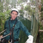 Me zip-lining