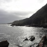 Sunset over the mouth of Storms River