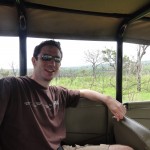 Me on one of our game drives