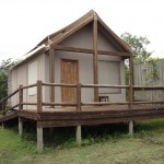 Our tent in Nkambeni camp