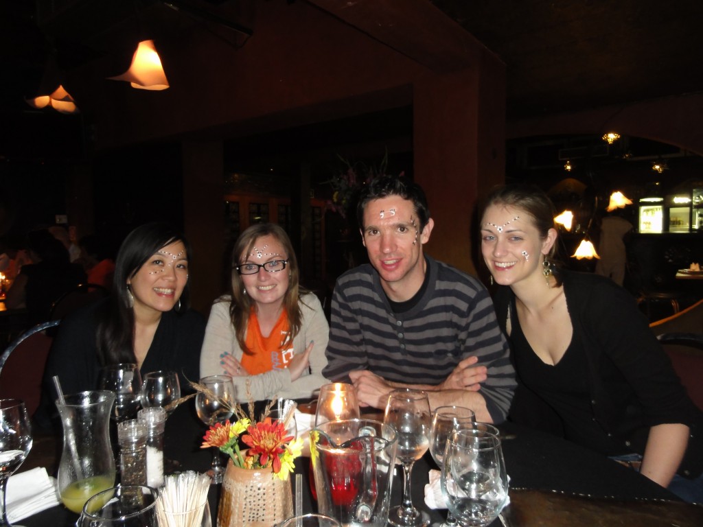 Kat, Shammy, me and Hannah in Moyo