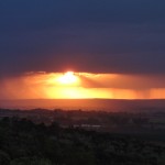 Sunset over Hartbeespoort