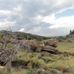 Landscape on the mountain hike