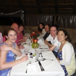 Dinner at the Askari Game Lodge