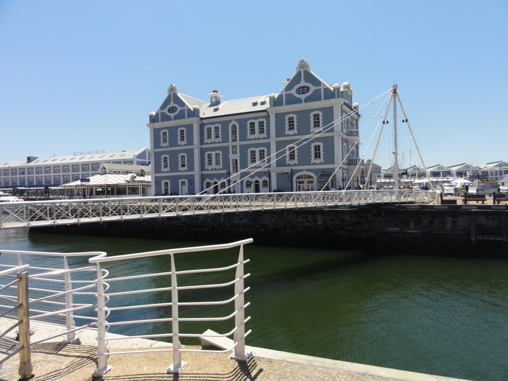 Swing bridge at the V&A Waterfront