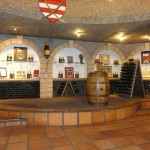 Private cellar at Haute Cabrier