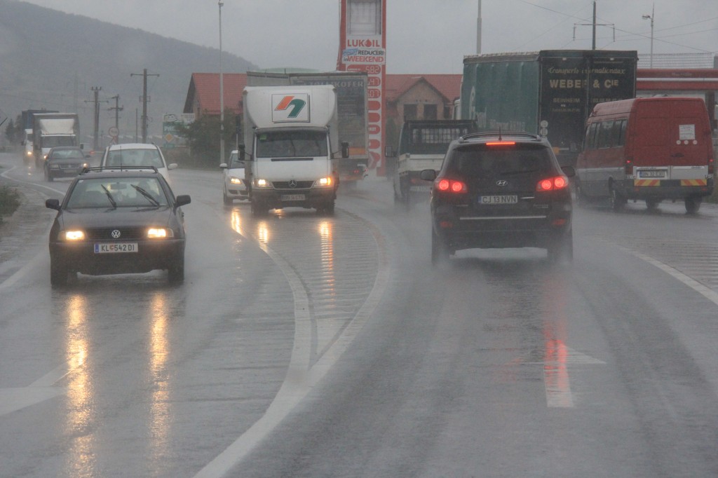 Driving to Bistrița