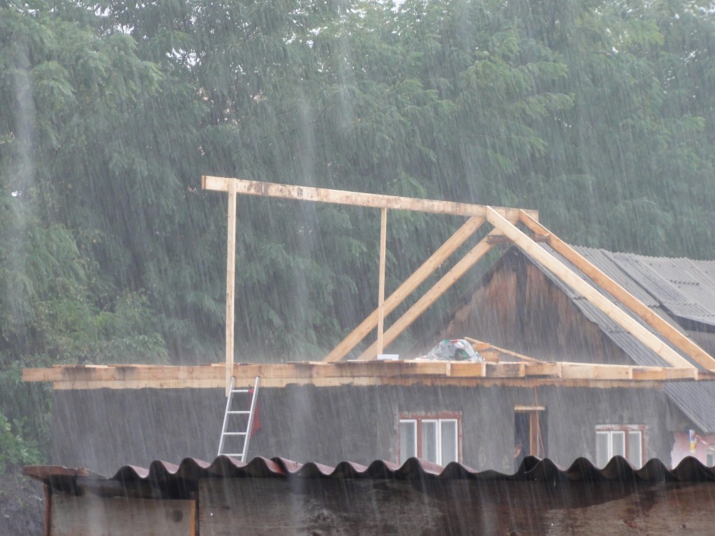Heavy rain