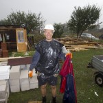 Simon's improvised waterproof