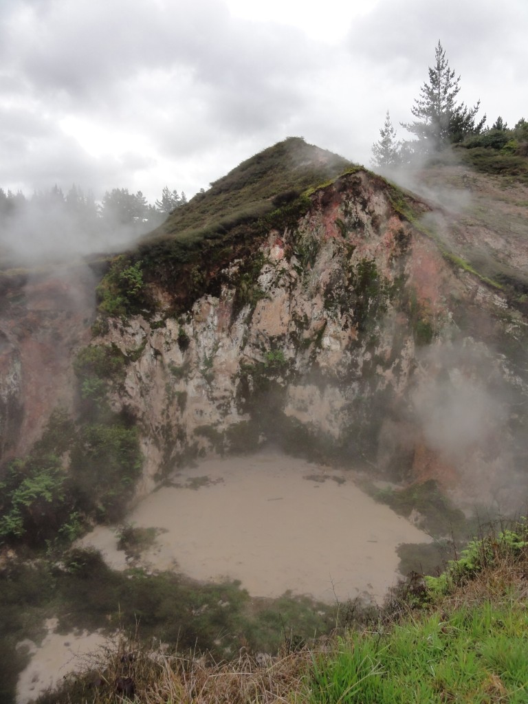Mud pool at Craters of the Moon